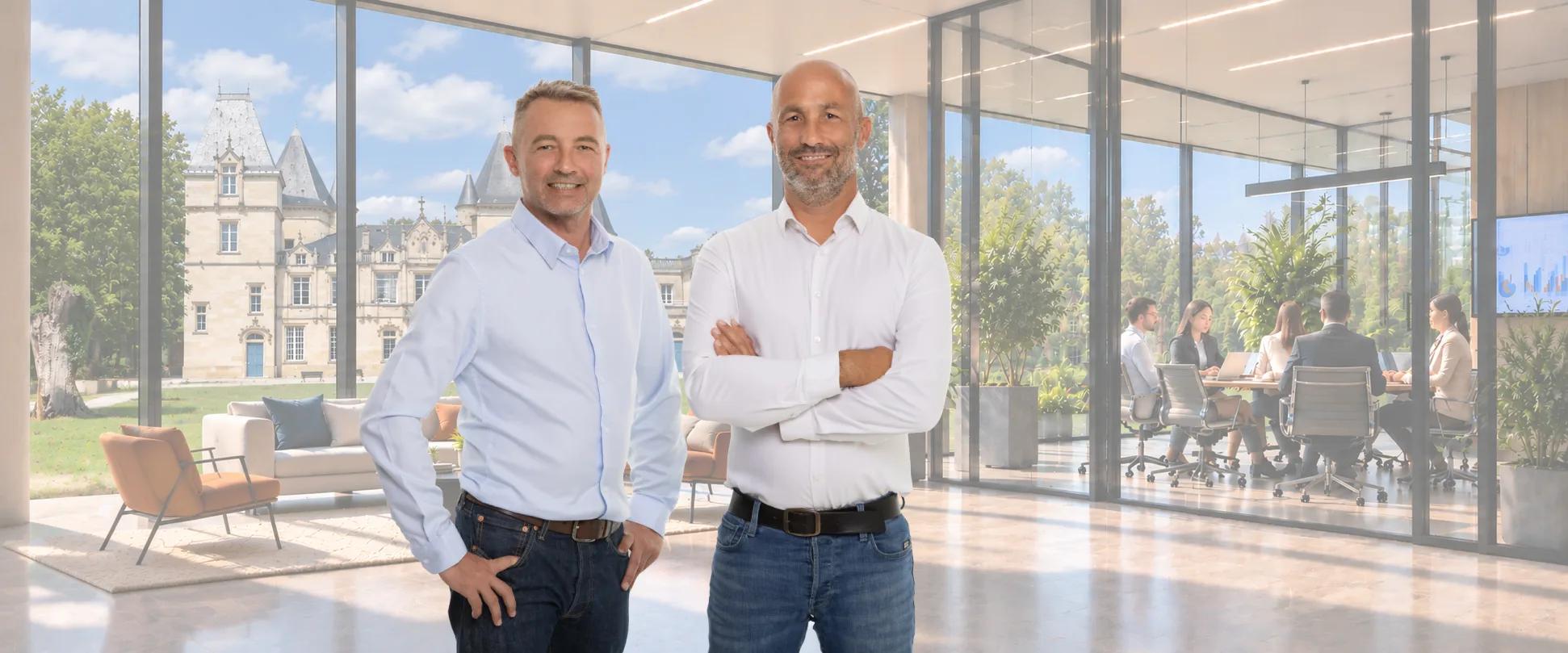 Sébastien Pradet et Jeremy Danner, associés fondateurs de CITUSIA